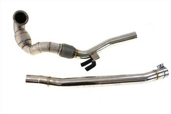 AUDI S3 VW GOLF VII R 2.0T downpipe + THERMAL GUARD