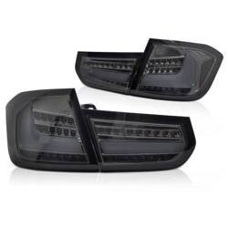 BMW F30 11-15 LED BAR SEQ SMOKE světlomety