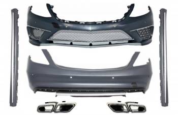 BODY KIT MERCEDES S-CLASS W222 13-17 CHROM