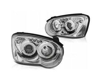 LAMPY SUBARU IMPREZA II GD 03-05 RINGI CHROM VEDL