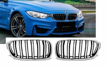 MŘÍŽKA BMW F30 / F31 10/11- M3 ČERNÁ CHROMOVÁ