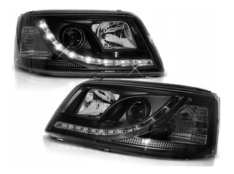 Nové světlomety Vw T5 03-09 Black Led Drl