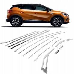 Okenní lišty kolem bočních oken pro RENAULT CAPTUR