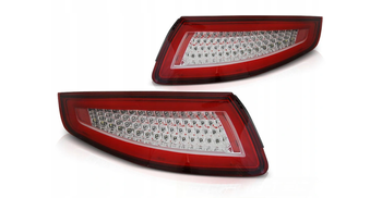 Porsche 911 997 R-bílá Led Bar Dts lampy