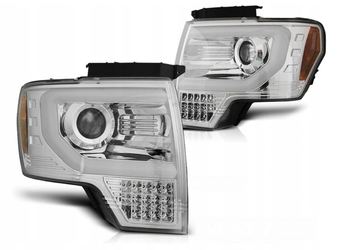 Přední světla Ford F150 Mk12 08-14 Led Chrome