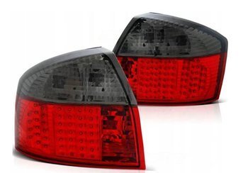 Světla Audi A4 B6 sedan 00-04 červená kouřová led z fk