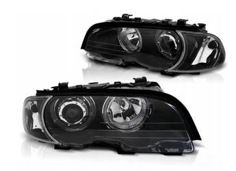 Světla BMW E46 99-03 COUPE CABRIO RINGI BLACK LED