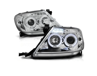 Světla Toyota Hilux 05-11 Objektiv Ringi Led Chrome