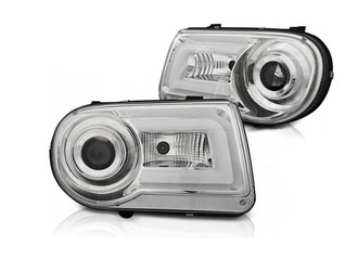 Světlomety Chrysler 300c 05-10 Chrome Tube Led