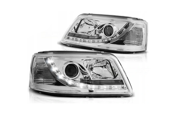 Světlomety Nové Vw T5 03-09 Chrome Led Drl