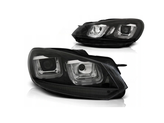 Světlomety Vw Golf Vi 6 08-12 Black Led Drl