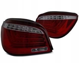 Zadní LED světla BMW E60 03-07 LED BAR Smoke