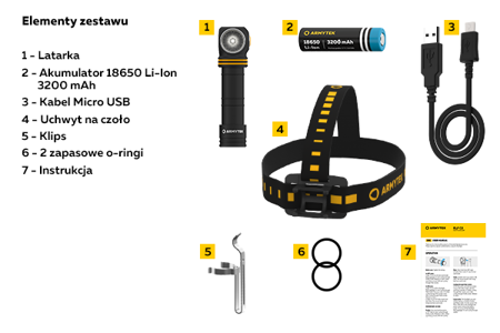 Armytek Wizard C2 WR magnetická USB odolná svítilna