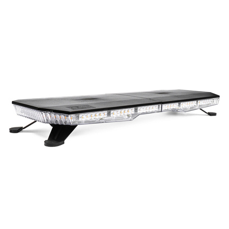 Beam LED výstražné světlo 51 funkcí 76cm schválení R65 R10 12-24V signální jednotka