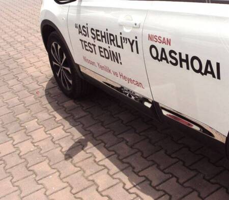 Boční lišty dveří Nissan Qashqai 2007-2013