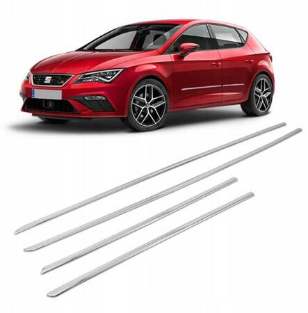 Boční lišty dveří pro SEAT LEON 3 2012-2020 |