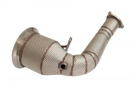 Downpipe Porsche Panamera 971 2013-2018 3.0T KAT 200cell Heat Shield