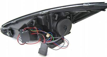 Ford Focus III mk3 15-18 chromované drl led dts lampy