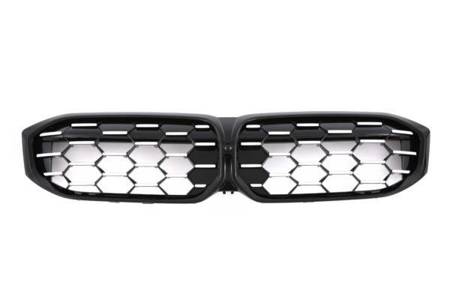 Gril BMW G20 G21 LCI 22- 340 Black Chrome Ledvinky