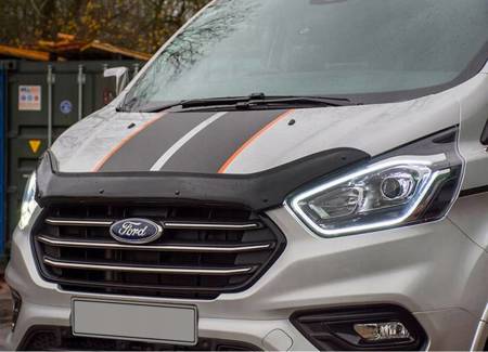 Kryt kapoty Ford Transit Custom 2018+