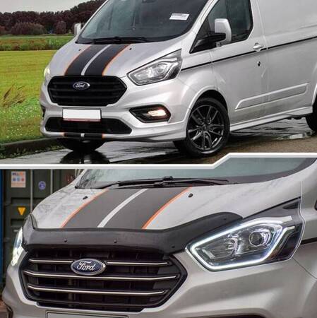 Kryt kapoty Ford Transit Custom 2018+