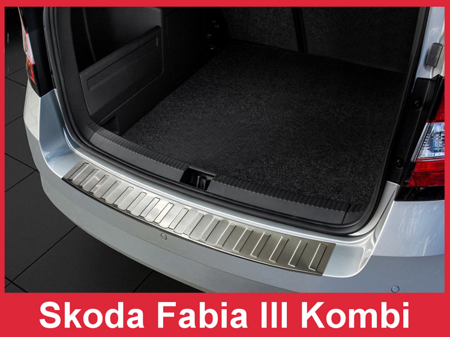 Kryt zadního nárazníku SKODA FABIA 3 kombi (ocel)