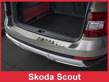 Kryt zadního nárazníku SKODA OCTAVIA 3 SCOUT (ocel)