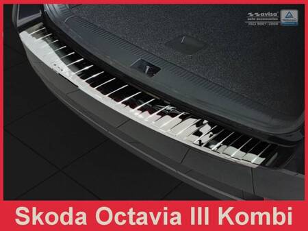 Kryt zadního nárazníku Škoda Octavia 3 Kombi (zrcátko)