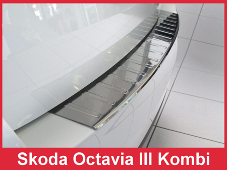 Kryt zadního nárazníku Škoda Octavia 3 kombi (ocel)