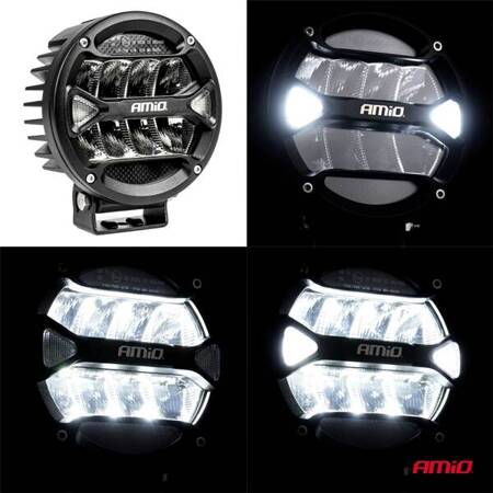 LED PRO silniční pracovní svítilna, homologace ECE R149 AMIO-03869