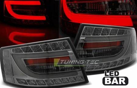 LED lámpák Audi A6 C6 04-08 füst led 6 tűs