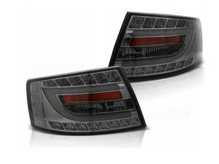 LED lámpák Audi A6 C6 04-08 füst led 6 tűs