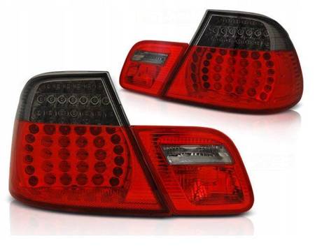 LED žárovky bmw 3 e46 03-06 coupe červený kouř led