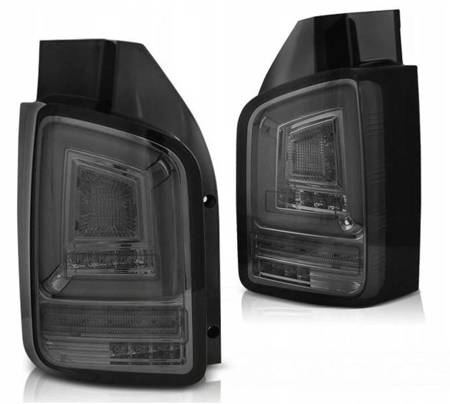 LED žárovky vw t5 10-15 kouřové plné led dts