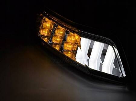 Led chromované směrovky pro Ford Mustang 15-17