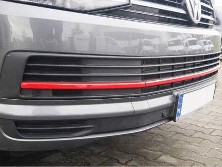 Lišta mřížky nárazníku VW T6 2015+