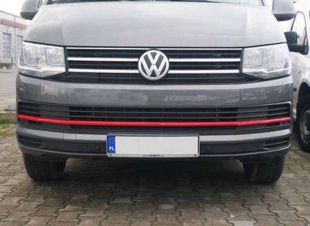 Lišta mřížky nárazníku VW T6 2015+