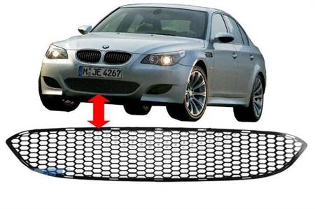 MŘÍŽKA HLAVY NÁRAZNÍKU BMW E60 03-10 VZHLED M5