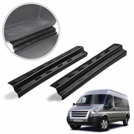 Ochranné kryty prahů, prahové lišty pro FORD TRANSIT 2000-2012 | ABS