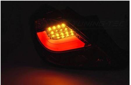 Opel Corsa d 3d LED světla 06-14 černá led bar