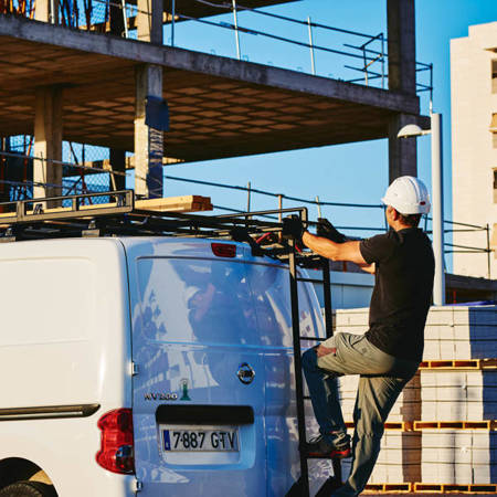 Plošinový střešní nosič Peugeot Boxer L2H2