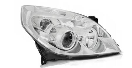 Pravá přední lampa Opel Vectra C 09/05-08 chrom