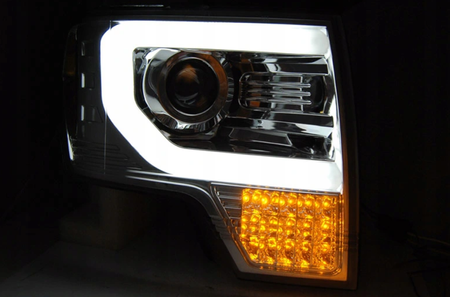 Přední světla Ford F150 Mk12 08-14 Led Chrome