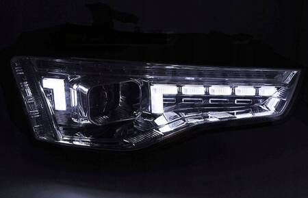 Přední světlomety Audi A5 11-16 xenonové LED chrom