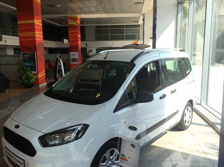 Střešní ližiny Ford Transit Courier 2014+