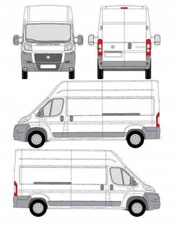 Střešní nosič Citroen Jumper L3H3