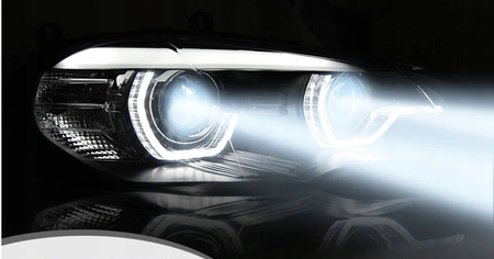 Světla Full Led Black pro BMW X5 E70 07-13 Xenon D1S