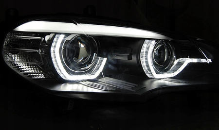 Světla Full Led Black pro BMW X5 E70 07-13 Xenon D1S