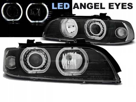 Světlomety BMW E39 95-03 Black Ring LED Depo