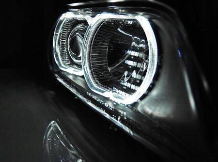 Světlomety BMW E39 95-03 Black Ring LED Depo